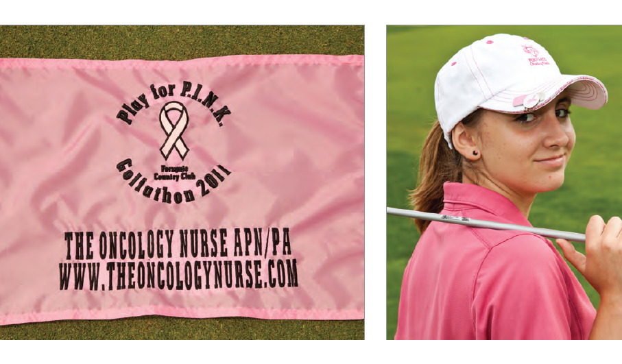 The Play for P.I.N.K. golfers take to the links at Forsgate Country Club