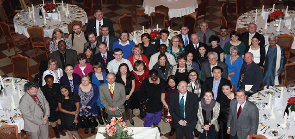 Session participants in the Marbel Hall.