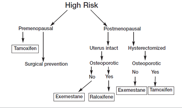 Summary of Pharmacologic Agents to Prevent Sporadic Breast Cancer